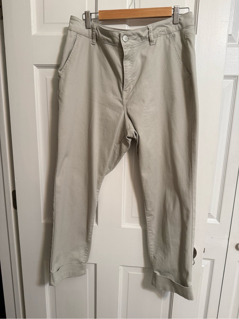 d. jeans Light Tan Slim Chino Pants